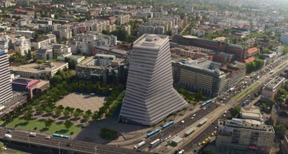 Új irodaházak a Váci folyosón Budapesten